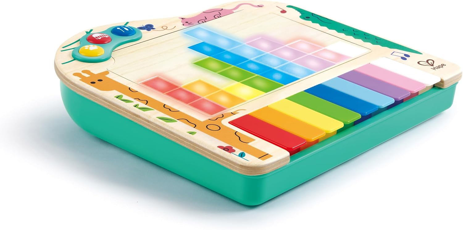 Hape Dynamic Pixel Piano 3 in 1 Interactive Wooden Musical Toy