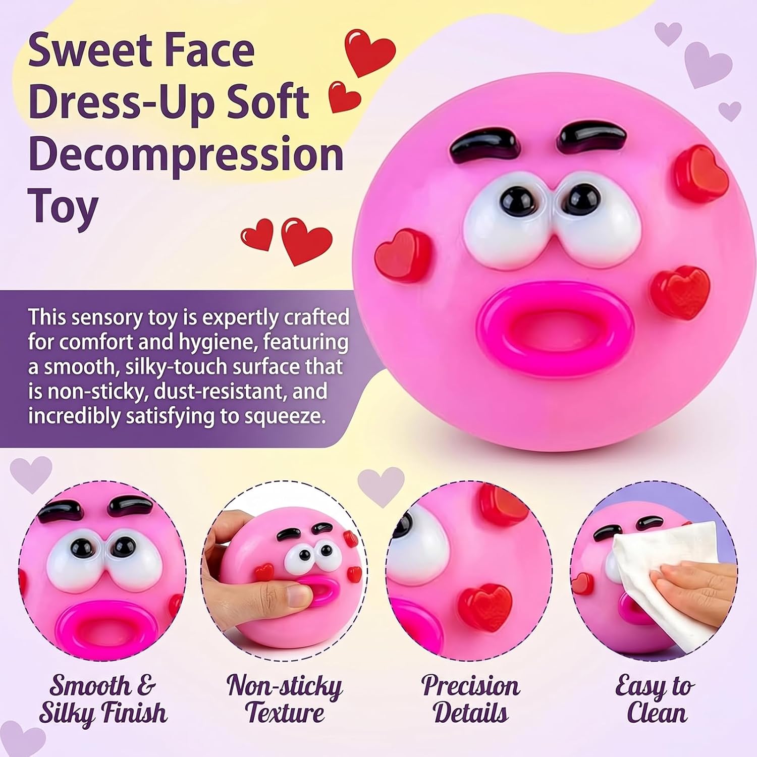 Smushers Squishy Curiosities Slow Rising Sensory Toy – Assorted 1pc
