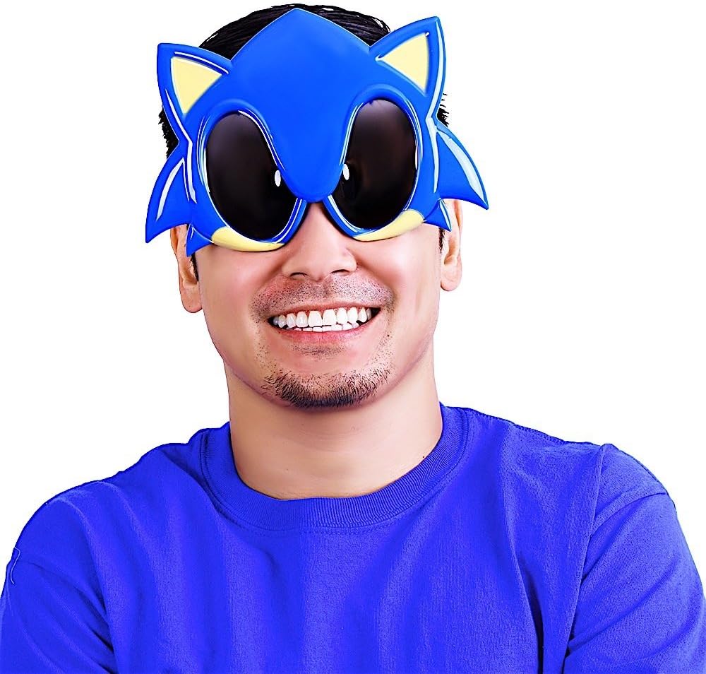 Sonic the Hedgehog Costume Sunglasses One Size