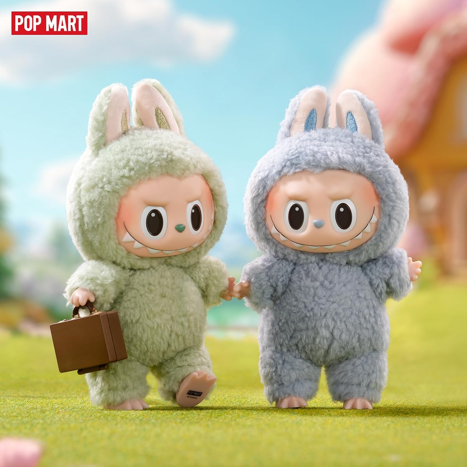 POP MART Labubu Exciting Macaron 6.7 Inch Vinyl Face Plush Blind Box