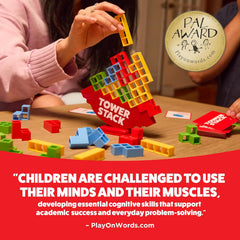 Relatable Tower Stack Family Building & Stacking Game