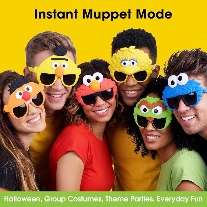 Sesame Street Elmo Costume Sunglasses One Size Fits Most