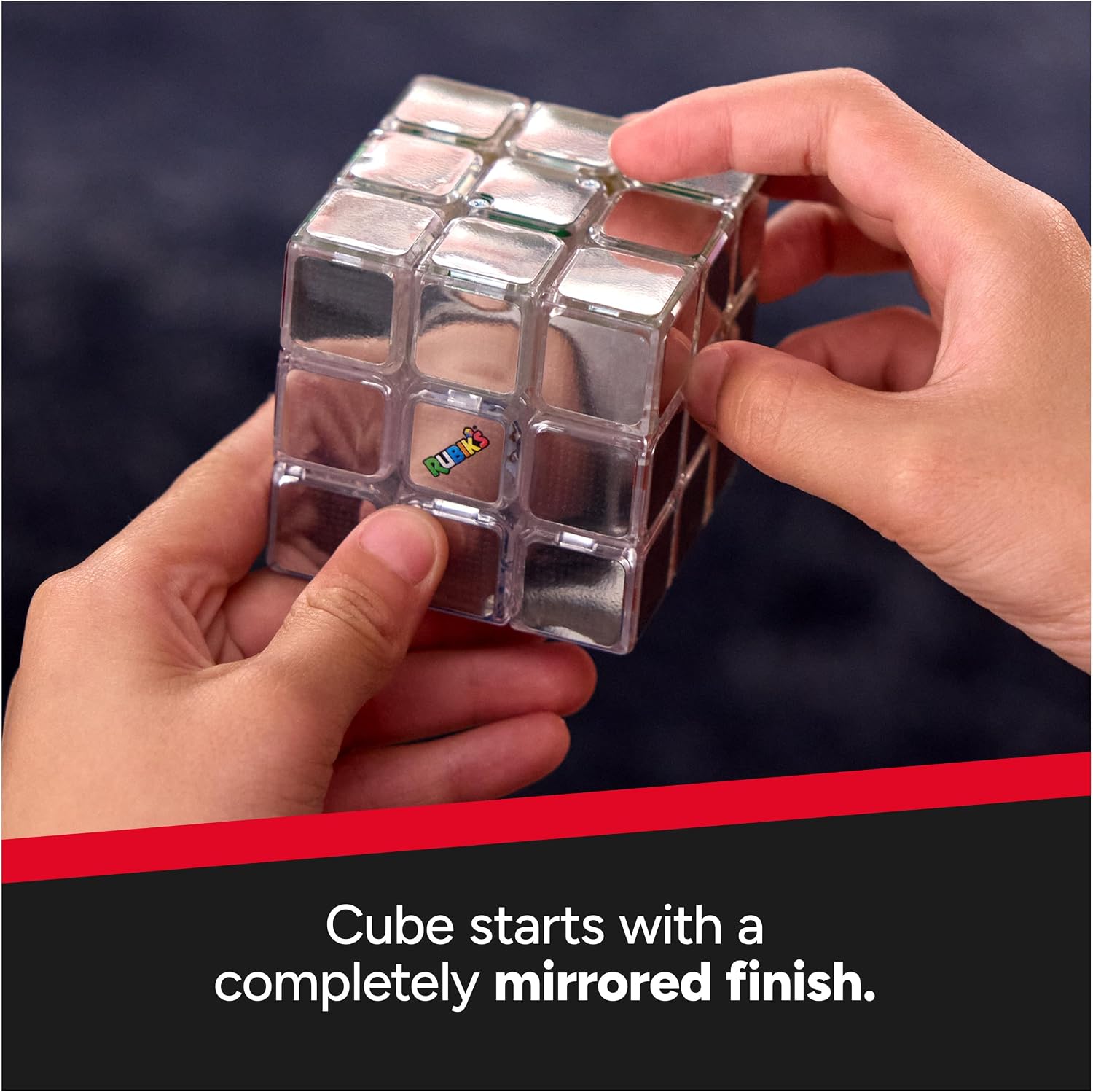 Rubik's Pulse Cube 3x3 Light-Up Electronic Puzzle Game