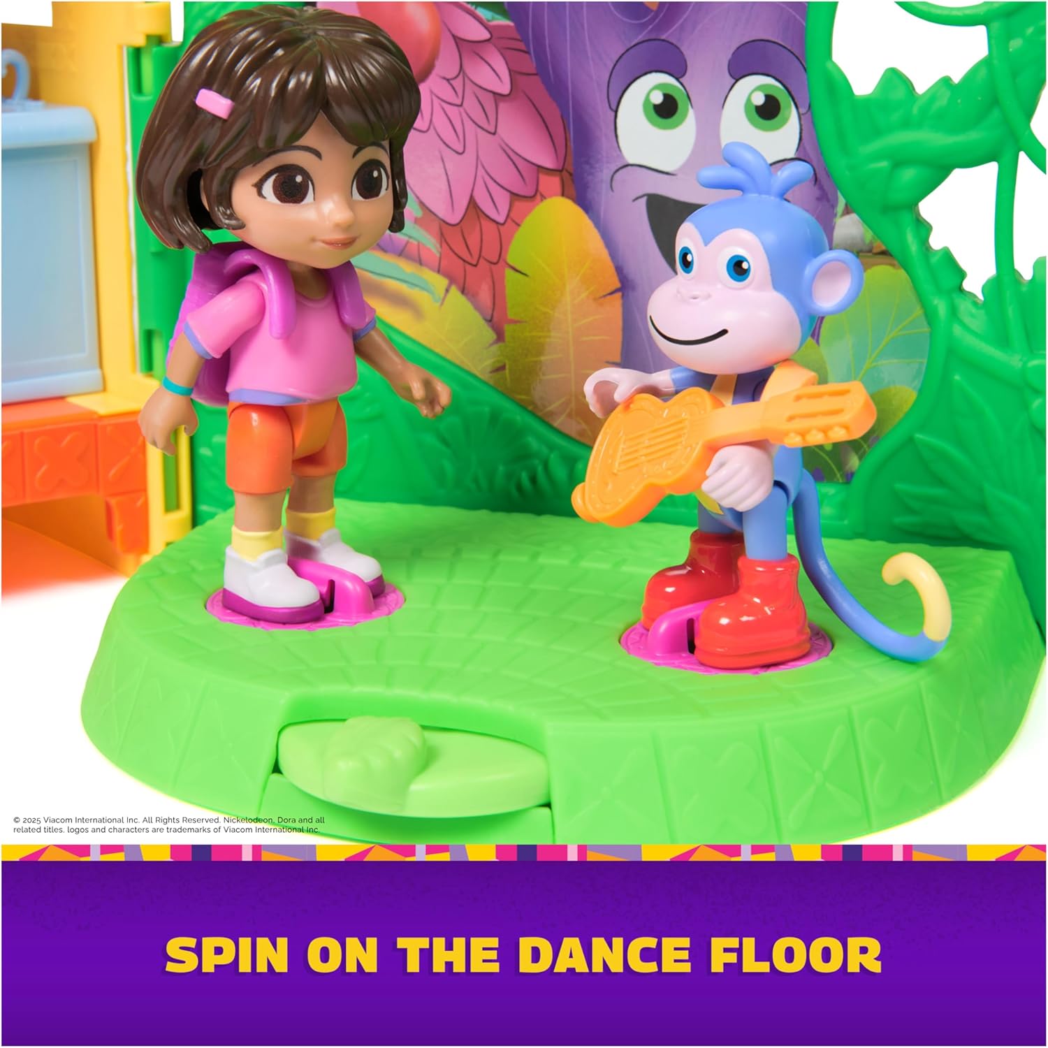 Spin Master Dora Explore and Play 3 Foot Rainforest Casita Playset