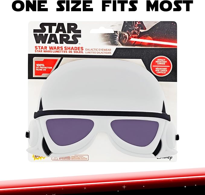 Star Wars Stormtrooper white helmet costume sunglasses