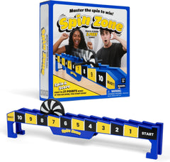 Relatable Spin Zone 21-Point Spinner Track Game with Rack and Spinner