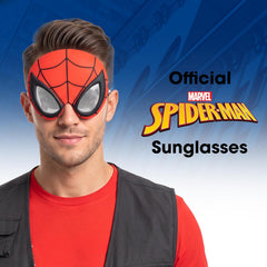 Marvel Spider Man red and black character costume sunglasses