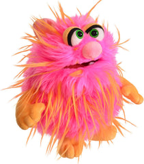 THiN AiR Brands Living Puppets 9 Inch Pink and Orange Monster Hand Puppet