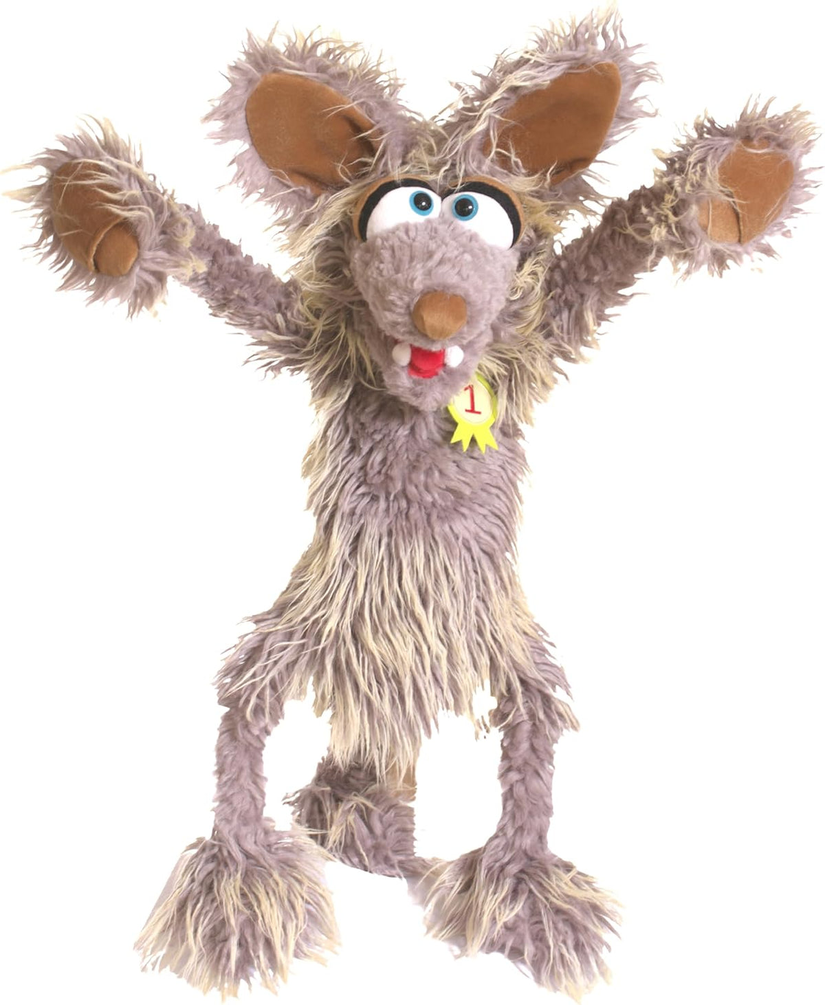 THiN AiR Brands Living Puppets Artie 27 Inch Brown Coyote Hand Puppet