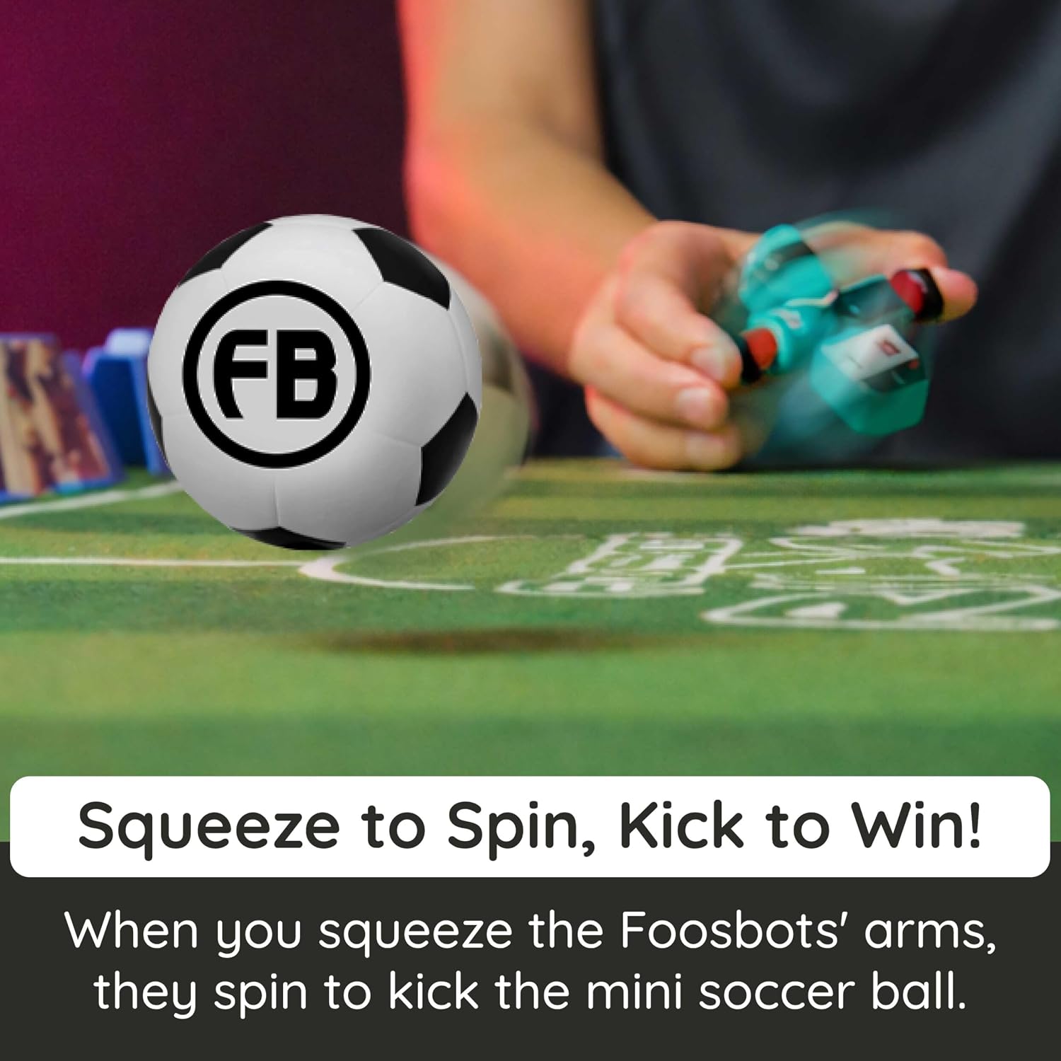 Fat Brain Toys Foosbots Rivals Cup International Soccer Game
