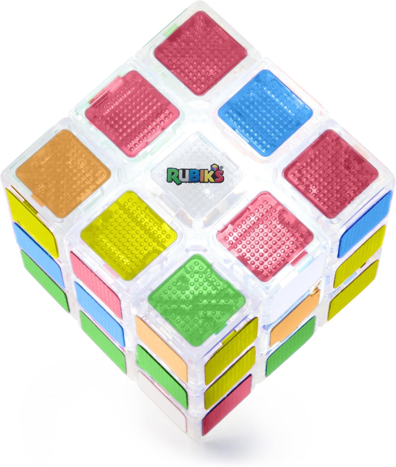 Rubik's Pulse Cube 3x3 Light-Up Electronic Puzzle Game