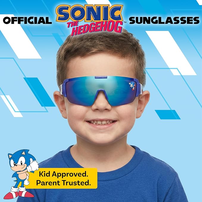 Sonic the Hedgehog Boys Sunglasses One Size