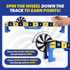 Relatable Spin Zone 21-Point Spinner Track Game