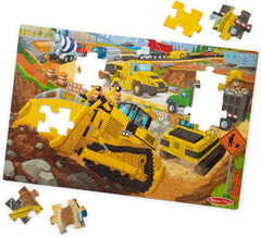 Melissa & Doug Building Site 48 Piece Jumbo Floor Puzzle