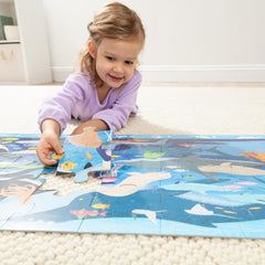 Melissa & Doug Beneath the Waves 48 Piece Jumbo Floor Puzzle