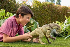 Mattel Jurassic World Rebirth Distortus Rex 22 Inch Rumble N Rampage Figure