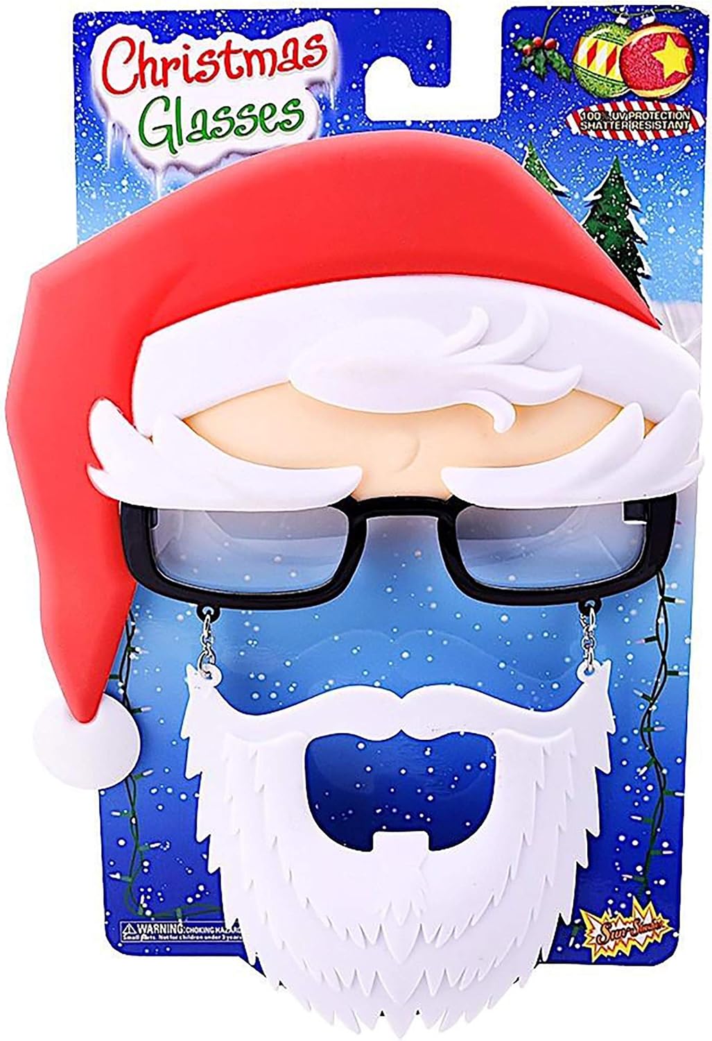 Santa Claus festive Christmas costume sunglasses