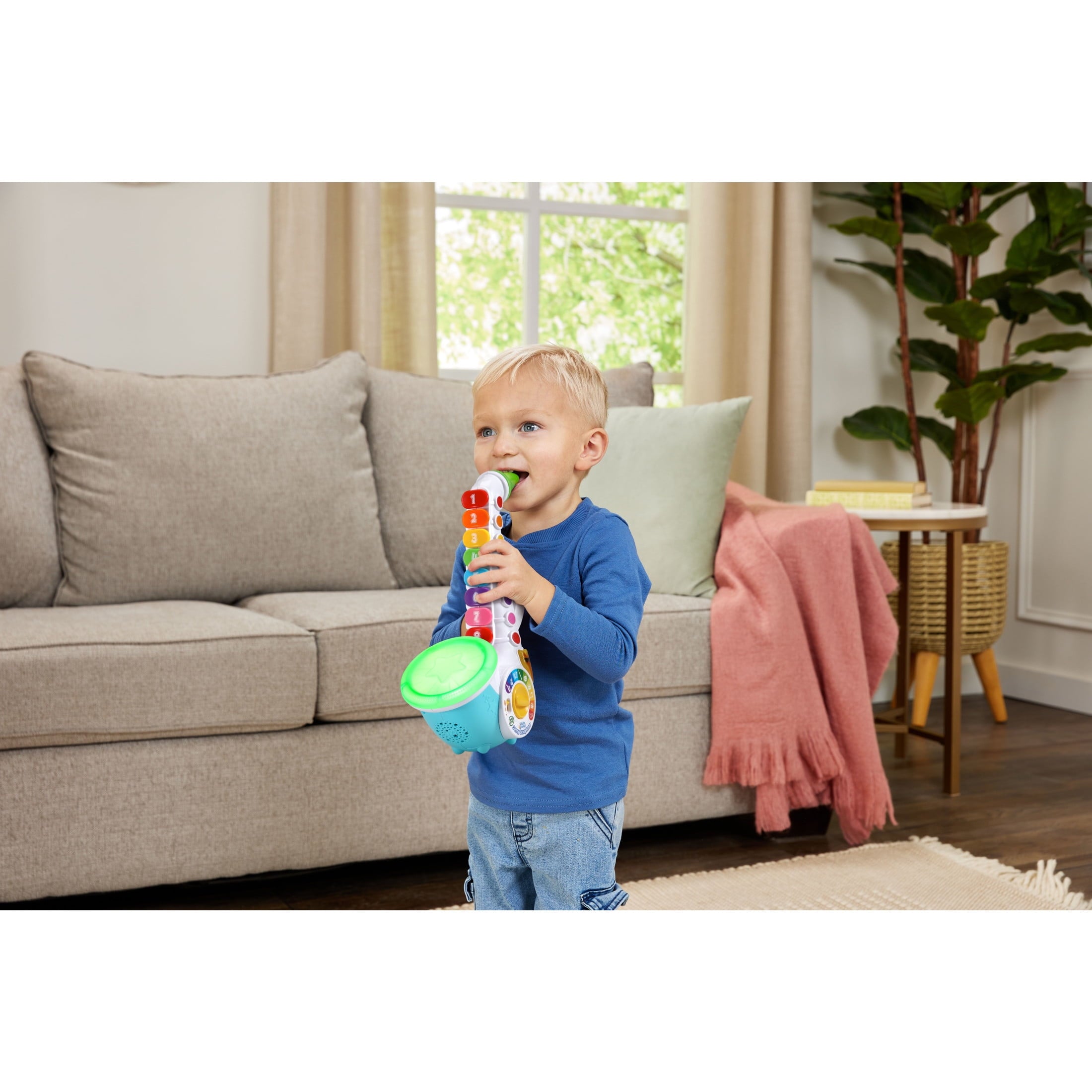 LeapFrog Learn & Groove Jazzy Saxophone with Accessories, Baby and Toddler Toys