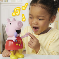 Peppa Pig Toys Talk and Sing Peppa Doll, Musical Toys for Girls and Boys, Ages 3 and up