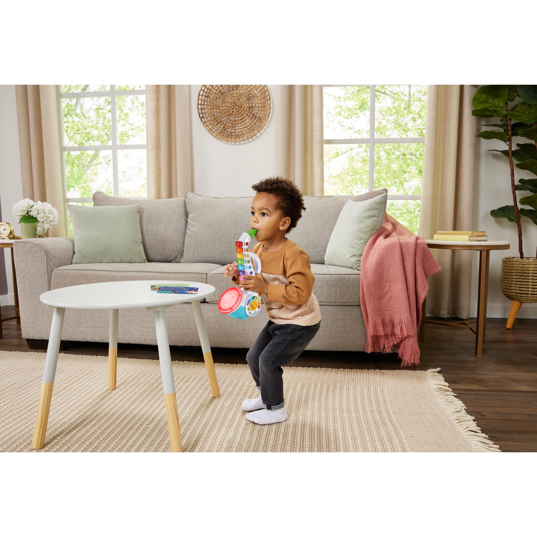 LeapFrog Learn & Groove Jazzy Saxophone with Accessories, Baby and Toddler Toys
