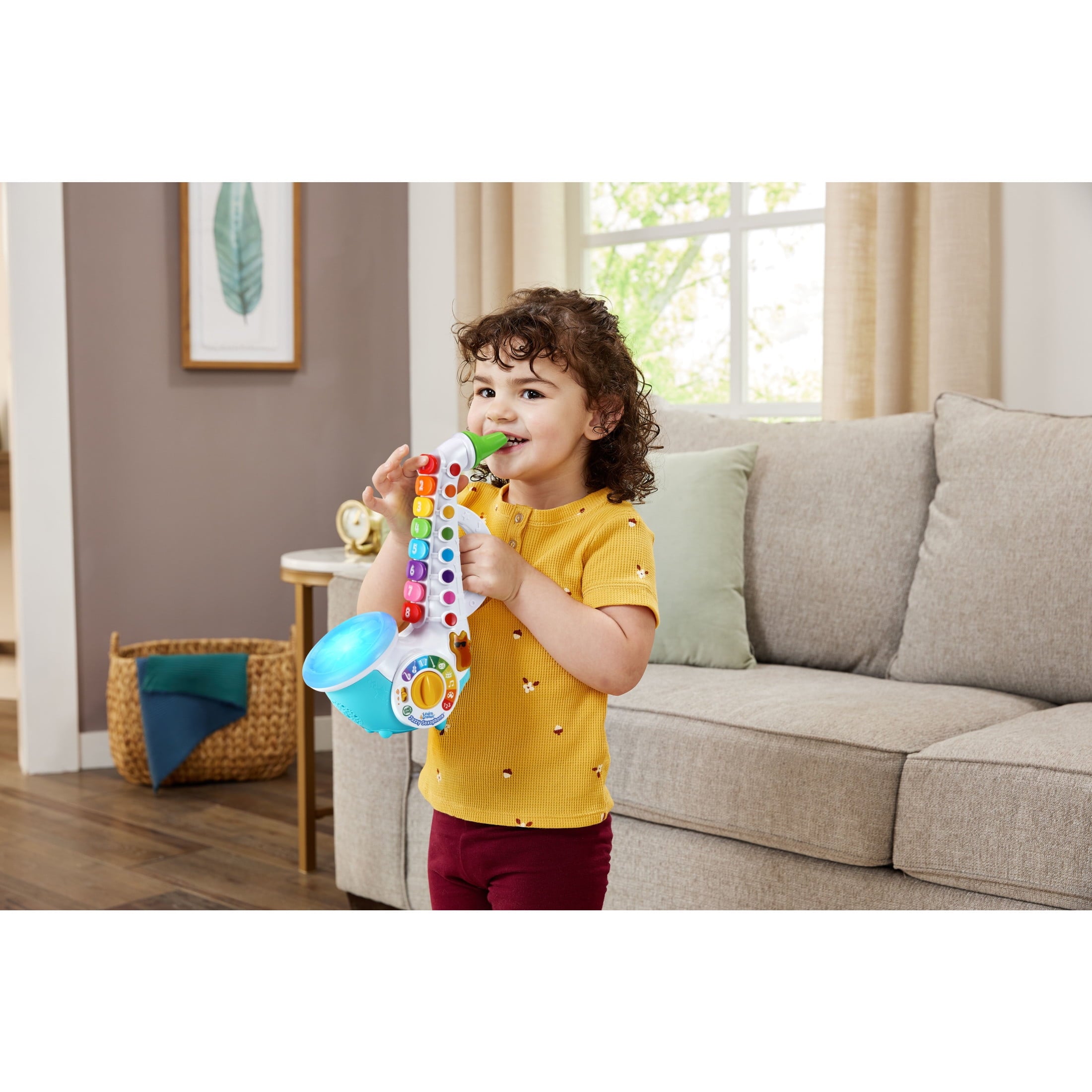 LeapFrog Learn & Groove Jazzy Saxophone with Accessories, Baby and Toddler Toys
