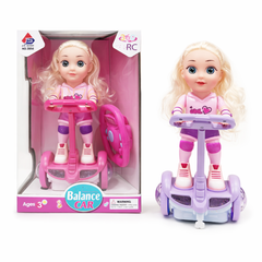 Baby 360 RC Balance Car Blonde Doll Remote Control Toy