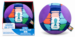 Jazwares FIFA World Cup 2026 9 Inch Feature Plush Soccer Ball