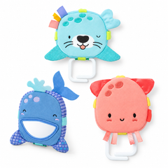 Melissa & Doug Ocean Waves Bounce Back Links Baby Sensory Toy
