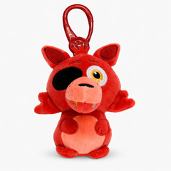 Five Nights at Freddy’s Foxy clips plush mini character keychain