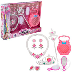 The Toy Network Princess Jewelry and Accessory Set Pretend Play Dress Up Toy