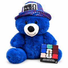 Jazwares FIFA World Cup 2026 USA Blue Bear 10-Inch Plush Collectible