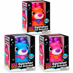 Schylling NeeDoh Squisher the Reindoh Squishy Fidget Toy 1 Piece Random Color