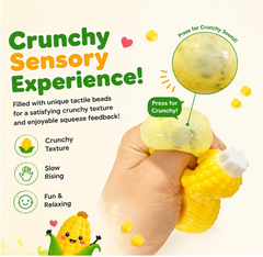 Crunchy Corn Squishy ASMR Sensory Fidget Toy