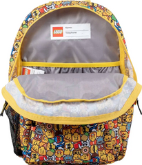 LEGO Minifigure Emoji Heritage Classic 16 Inch Kids Backpack