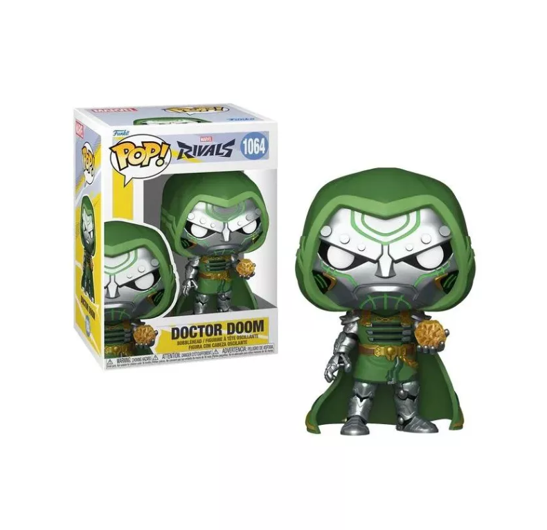 Funko Pop Marvel Rivals Doctor Doom 4 Inch Vinyl Figure 1064