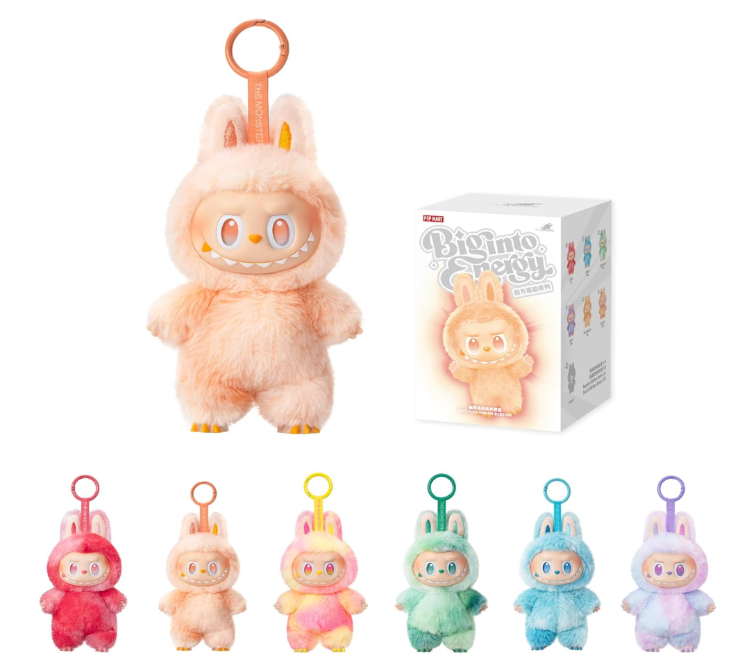 POP MART The Monsters Big into Energy Series – Vinyl Face Plush Blind Box