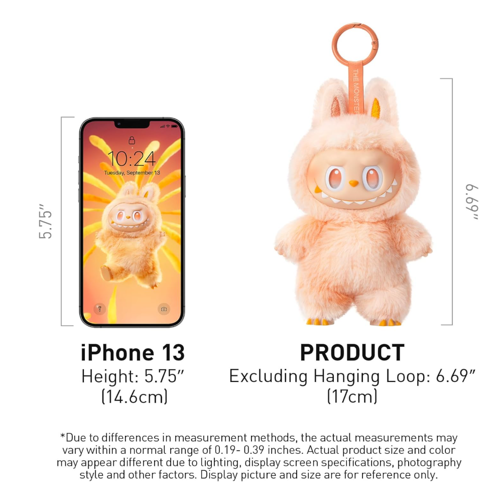 POP MART The Monsters Big into Energy Series – Vinyl Face Plush Blind Box