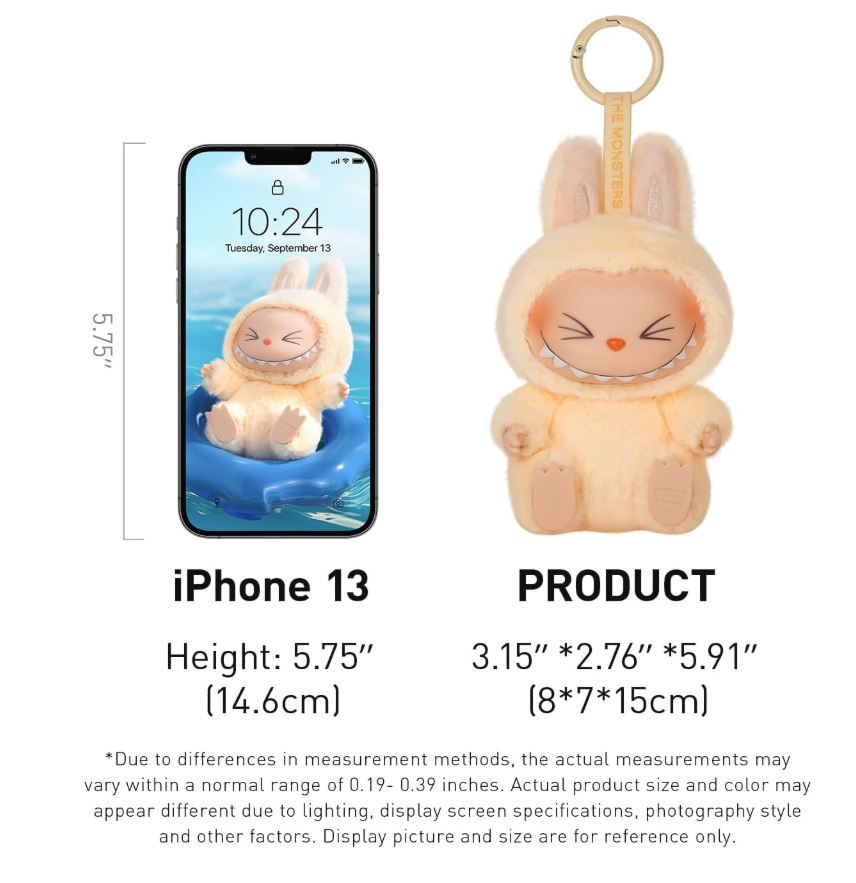 POP MART The Monsters – Have a Seat Vinyl Plush Blind Box (Random Design Collectible Figure)