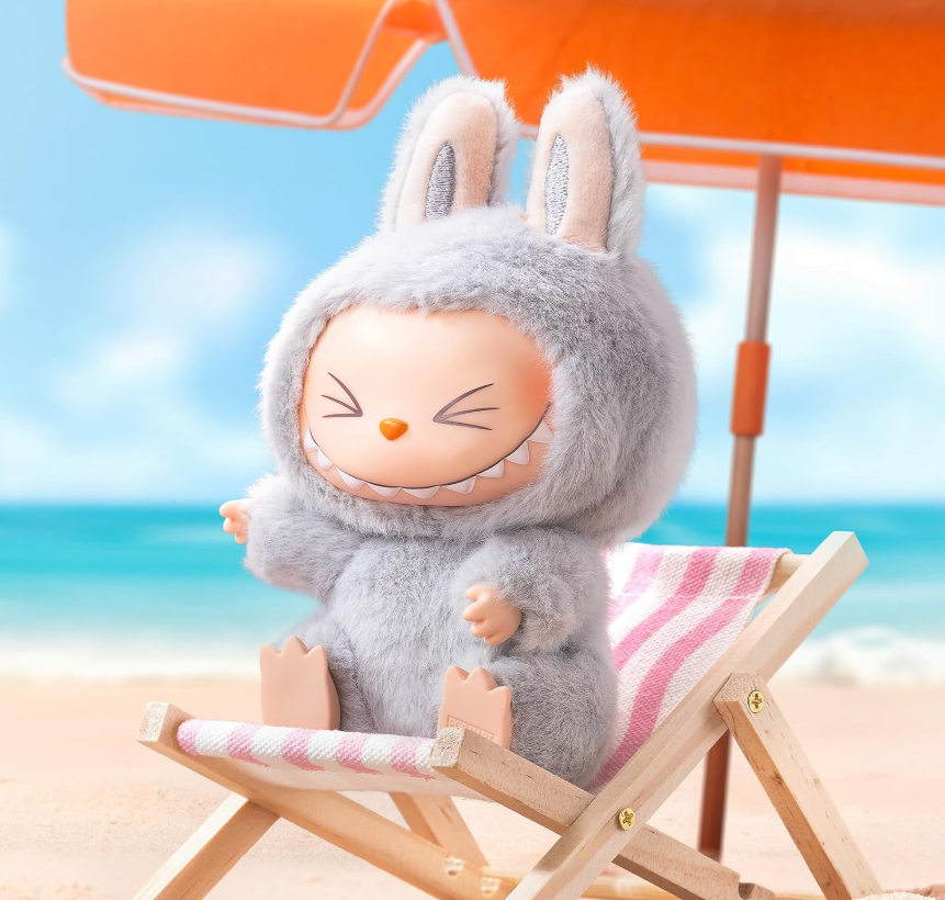 POP MART The Monsters – Have a Seat Vinyl Plush Blind Box (Random Design Collectible Figure)