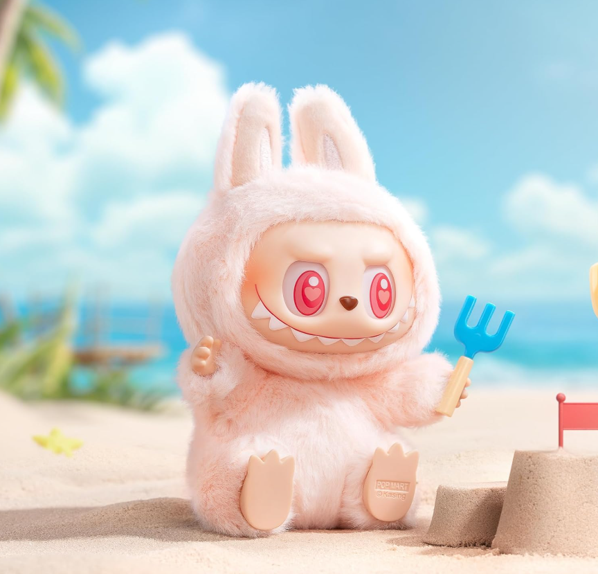 POP MART The Monsters – Have a Seat Vinyl Plush Blind Box (Random Design Collectible Figure)