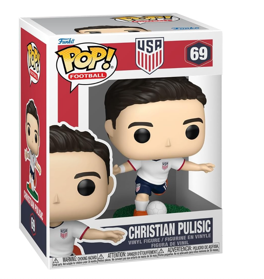 Funko Pop Christian Pulisic USA Soccer Vinyl Figure