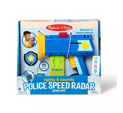 Melissa & Doug Police Speed Radar and Voice-Changing Megaphone Pretend Play Set
