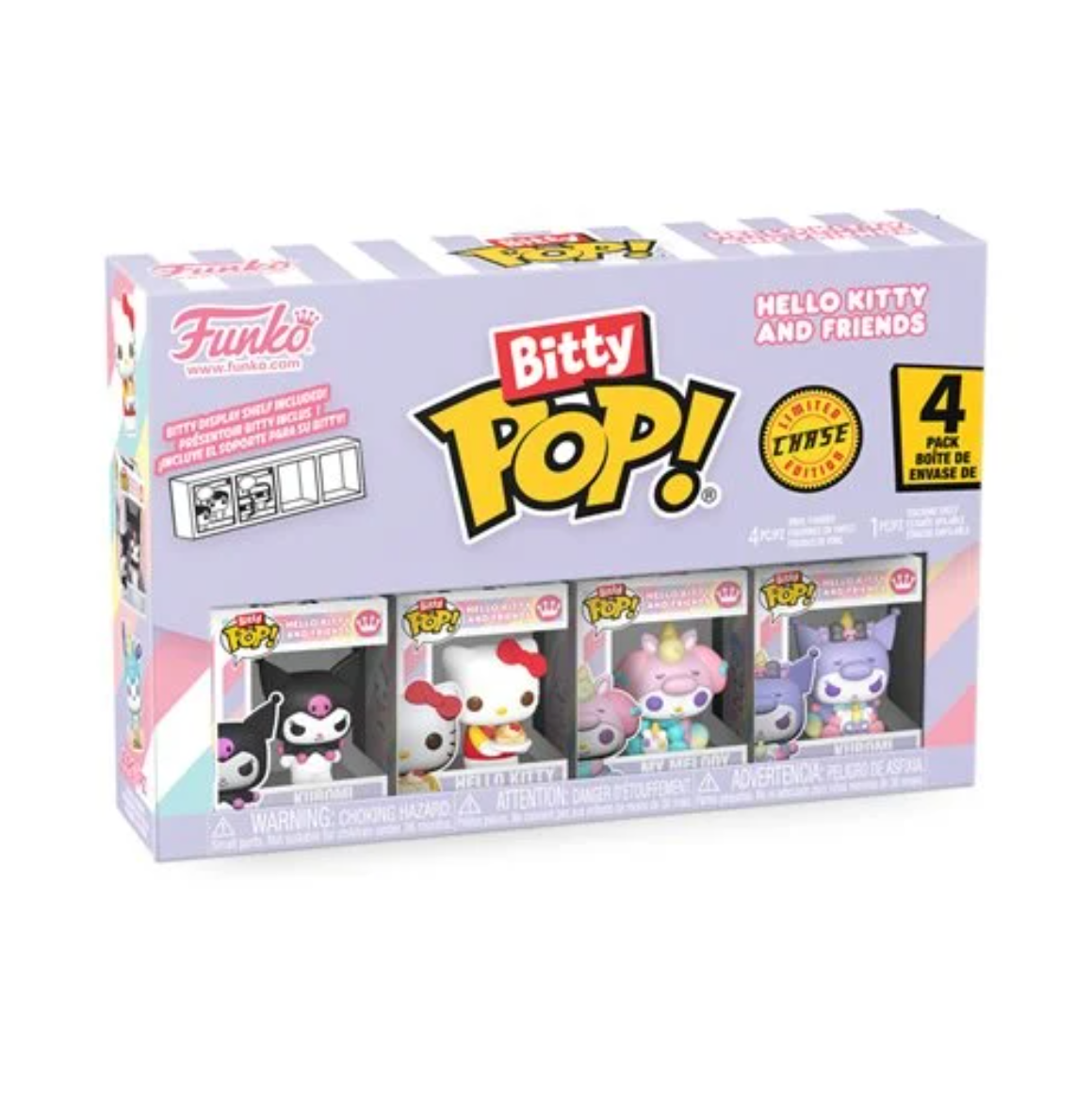 Funko Bitty Pop Hello Kitty and Friends Series 3 4-Pack Vinyl Figures