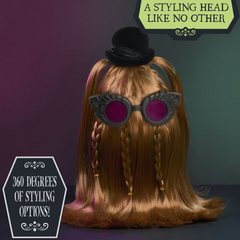 Just Play Wednesday Ignatius Itt 10 Inch Styling Head 20 Piece Set