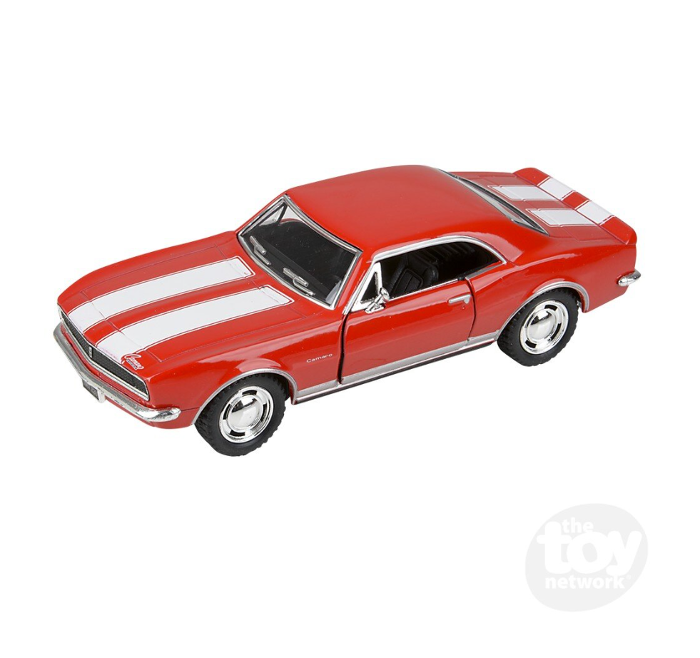 The Toy Network 5 Inch Die Cast Pull Back 1967 Chevy Camaro Z28