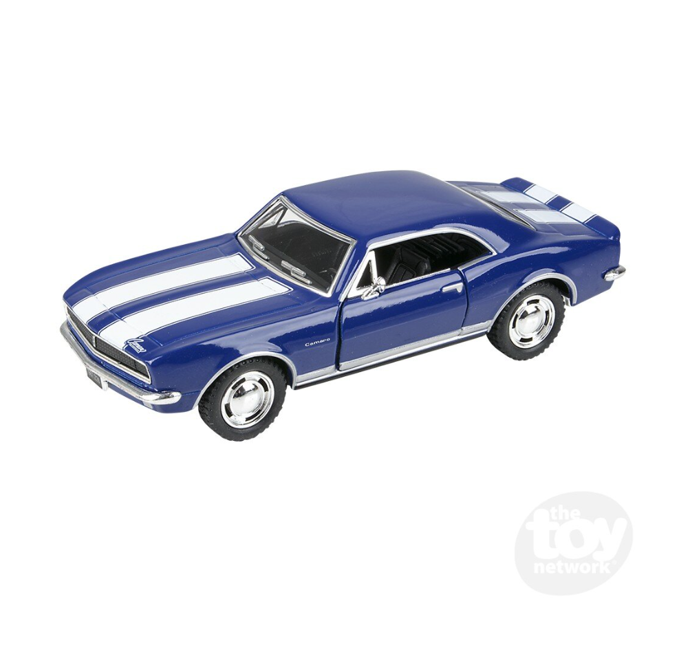 The Toy Network 5 Inch Die Cast Pull Back 1967 Chevy Camaro Z28