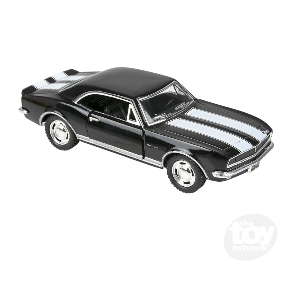 The Toy Network 5 Inch Die Cast Pull Back 1967 Chevy Camaro Z28