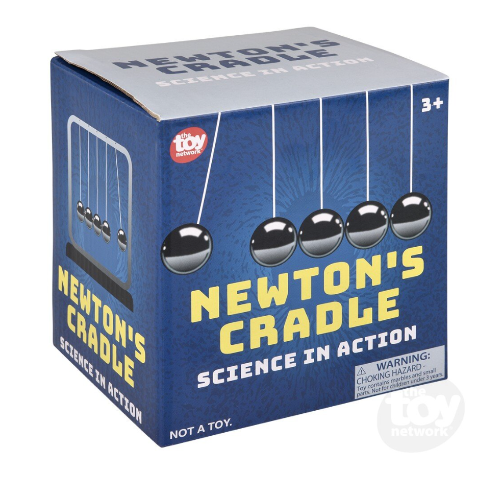 The Toy Network 4.25 Inch Newtons Cradle Desk Toy