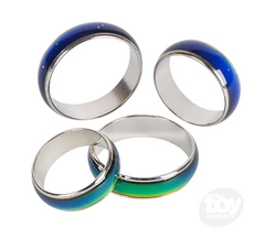 The Toy Network Mood Ring Bands 1 Piece Random Style
