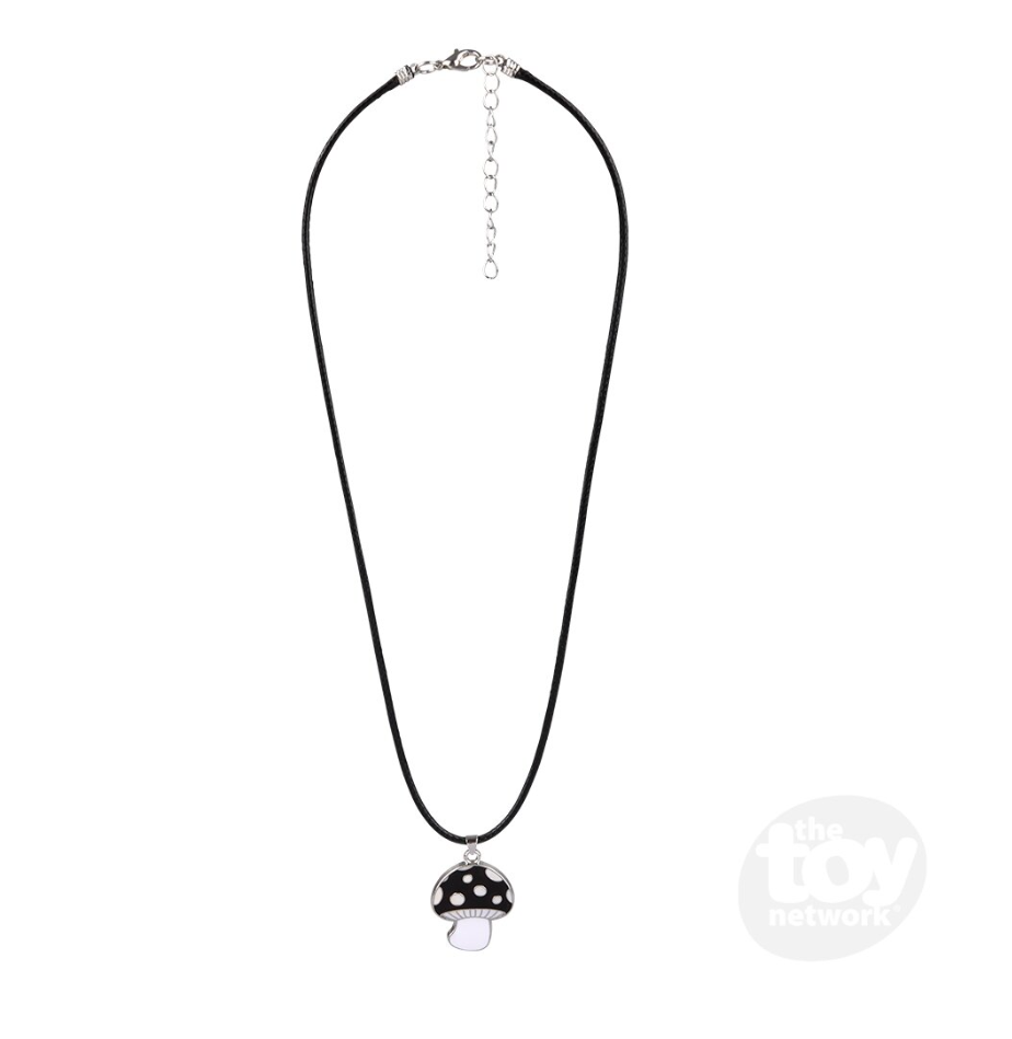 The Toy Network 18 Inch Mushroom Mood Necklace Color Changing Jewelry